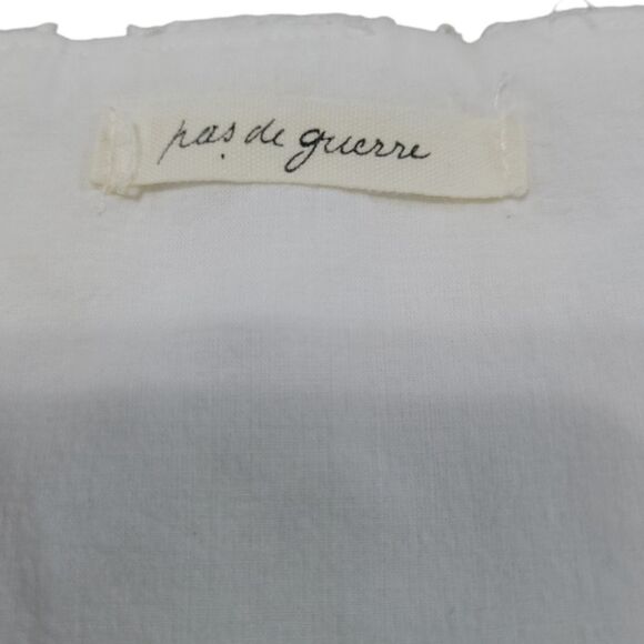 Floral Embroidered Skirt Size 6 W28"in Waist A-Line Skirt Daisies Made In Spain - Picture 4 of 7